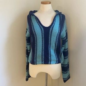 NWT Wildfox hooded knit sweater